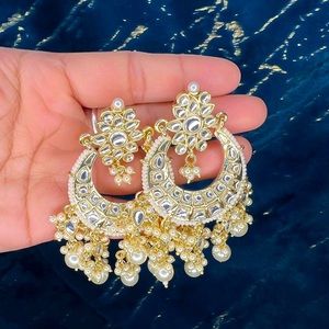 Indo western chand jhumki… Lightweighted!!